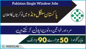Pakistan Single Window Jobs poster 2